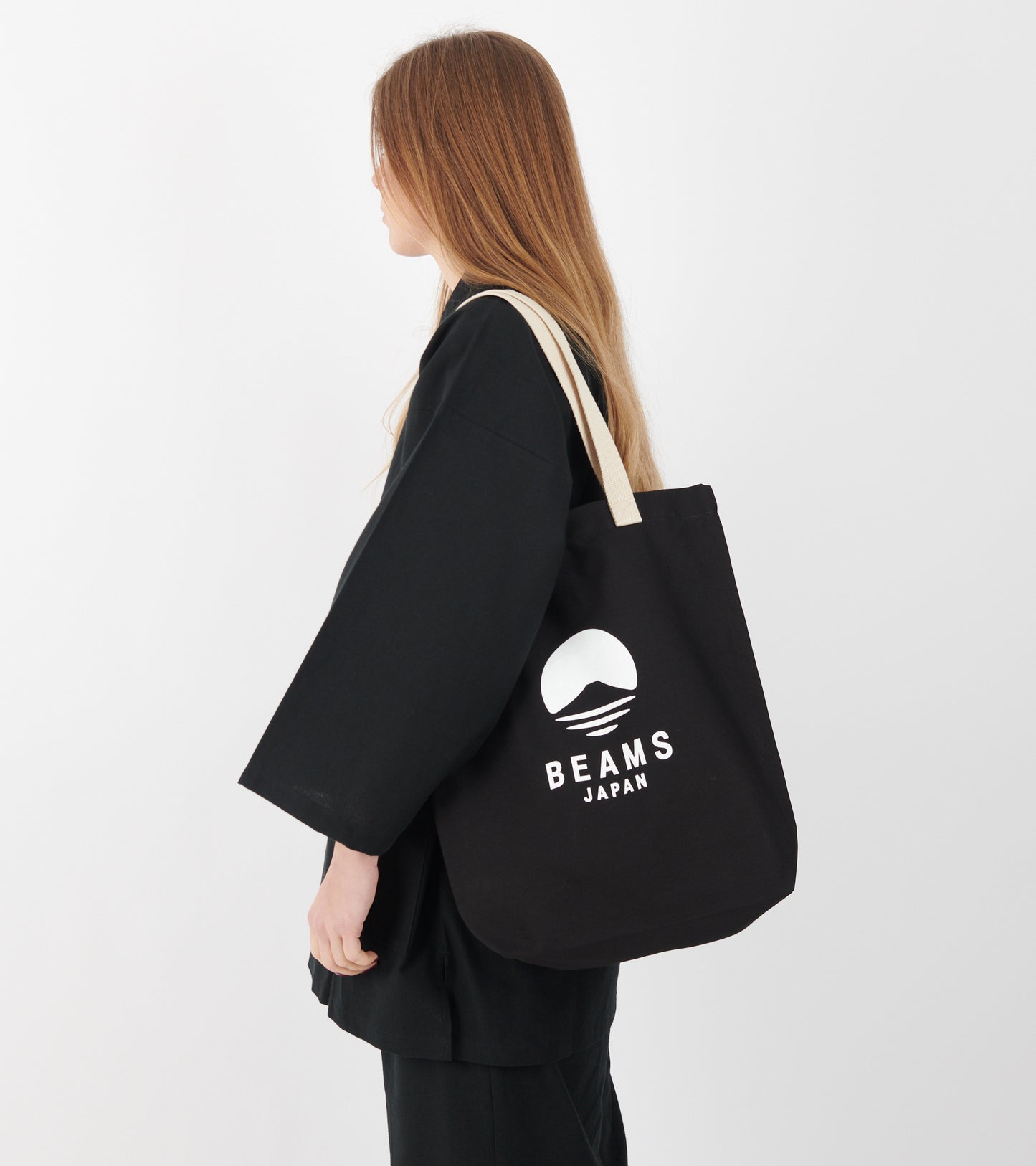 Evergreen Works x Beams Japan Tote Bag Black