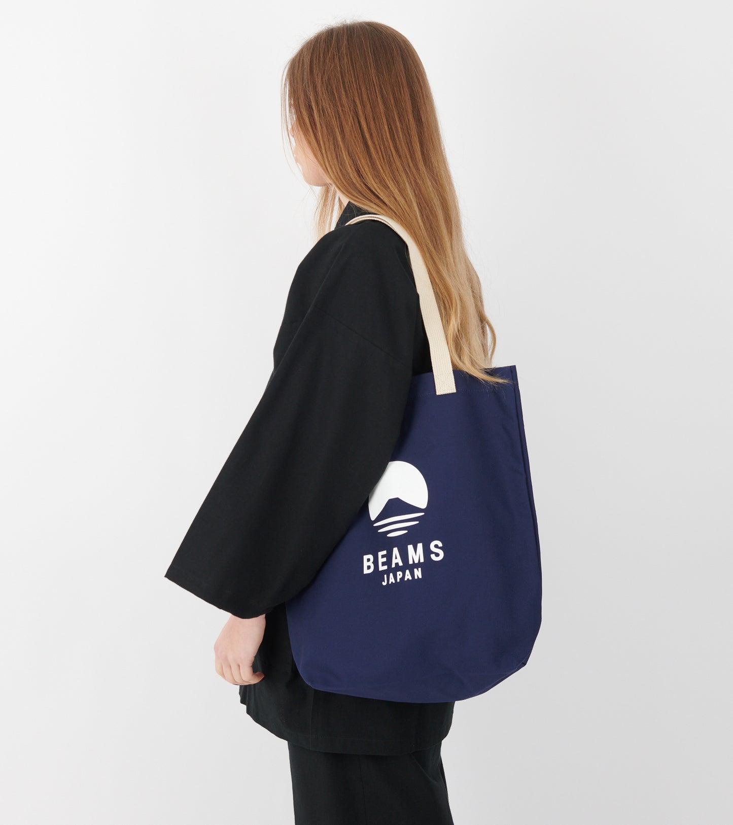 Evergreen Works x Beams Japan Tote Bag Navy
