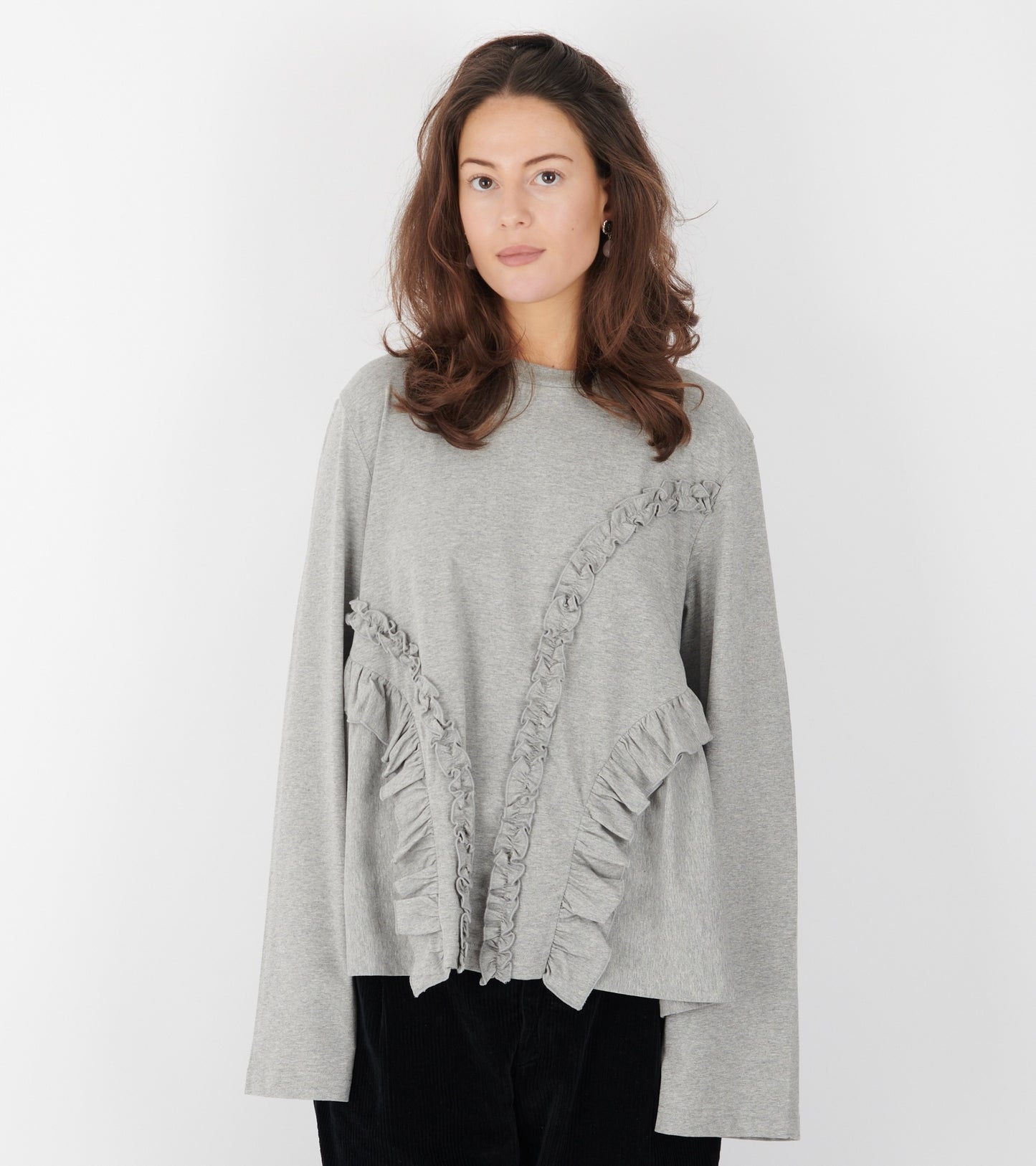 Alva Jersey T-shirt Grey Melange