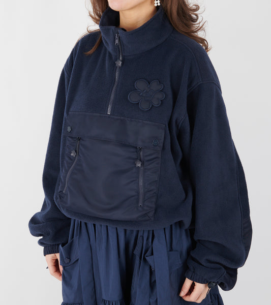 Bastian Fleece Jacket Navy