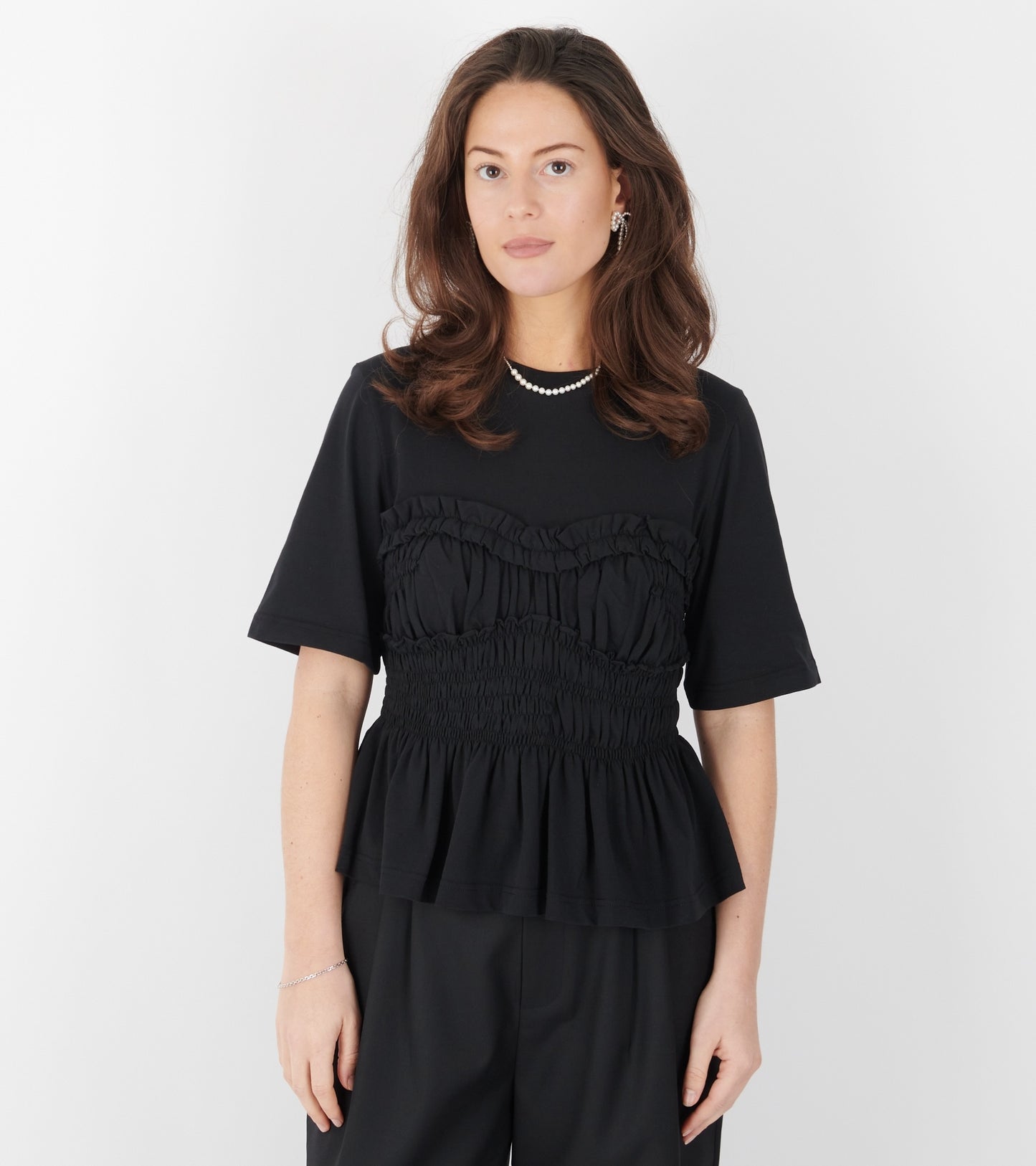 Vilde Jersey T-shirt Black