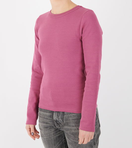 Line Tee Dusty Plum