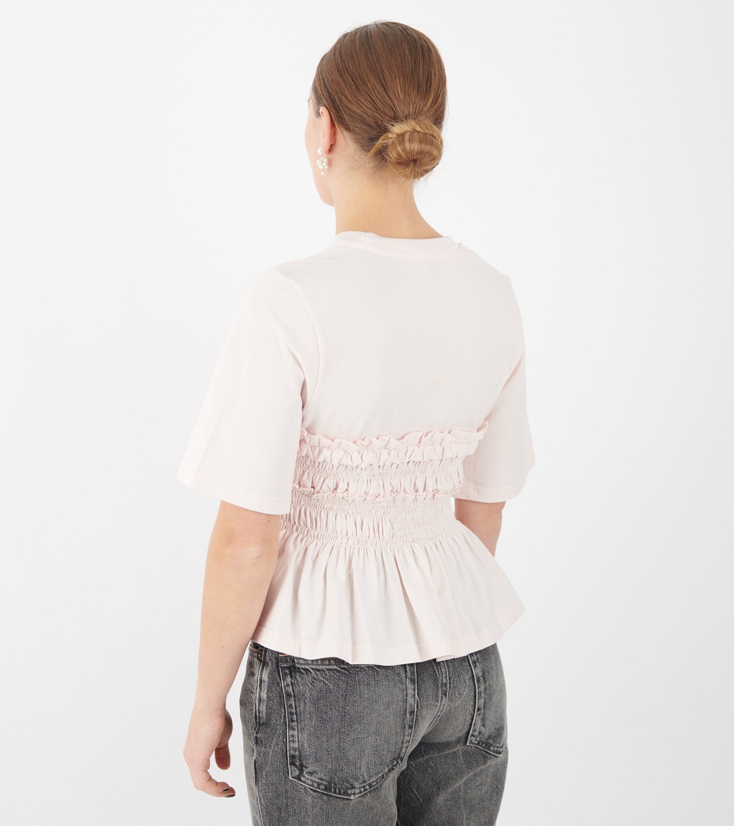 Vilde Jersey T-shirt Light Pink
