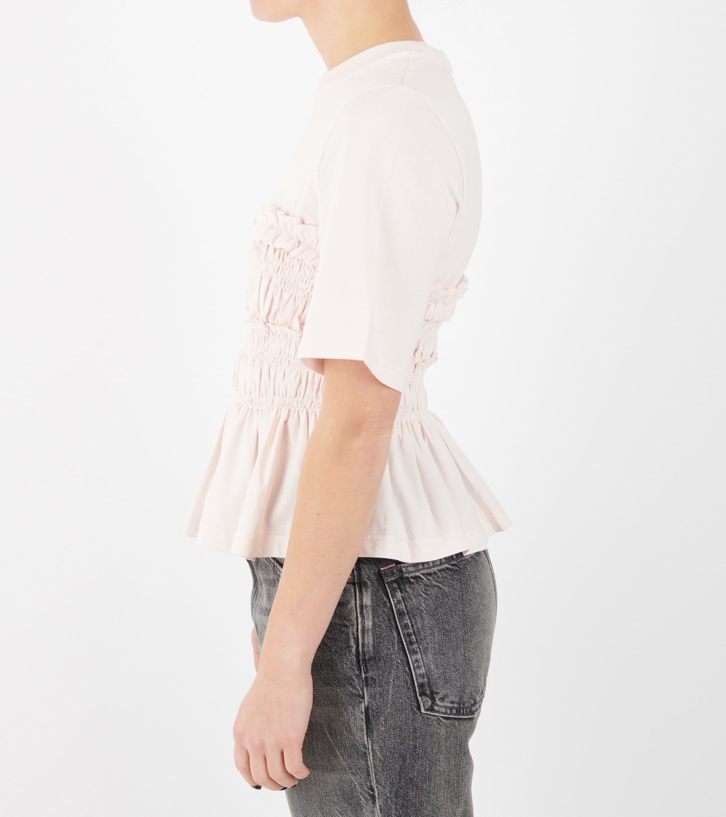 Vilde Jersey T-shirt Light Pink