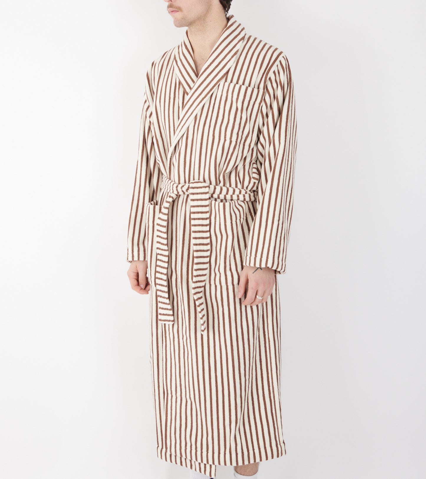 Classic Bathrobe Kodiak Stripes
