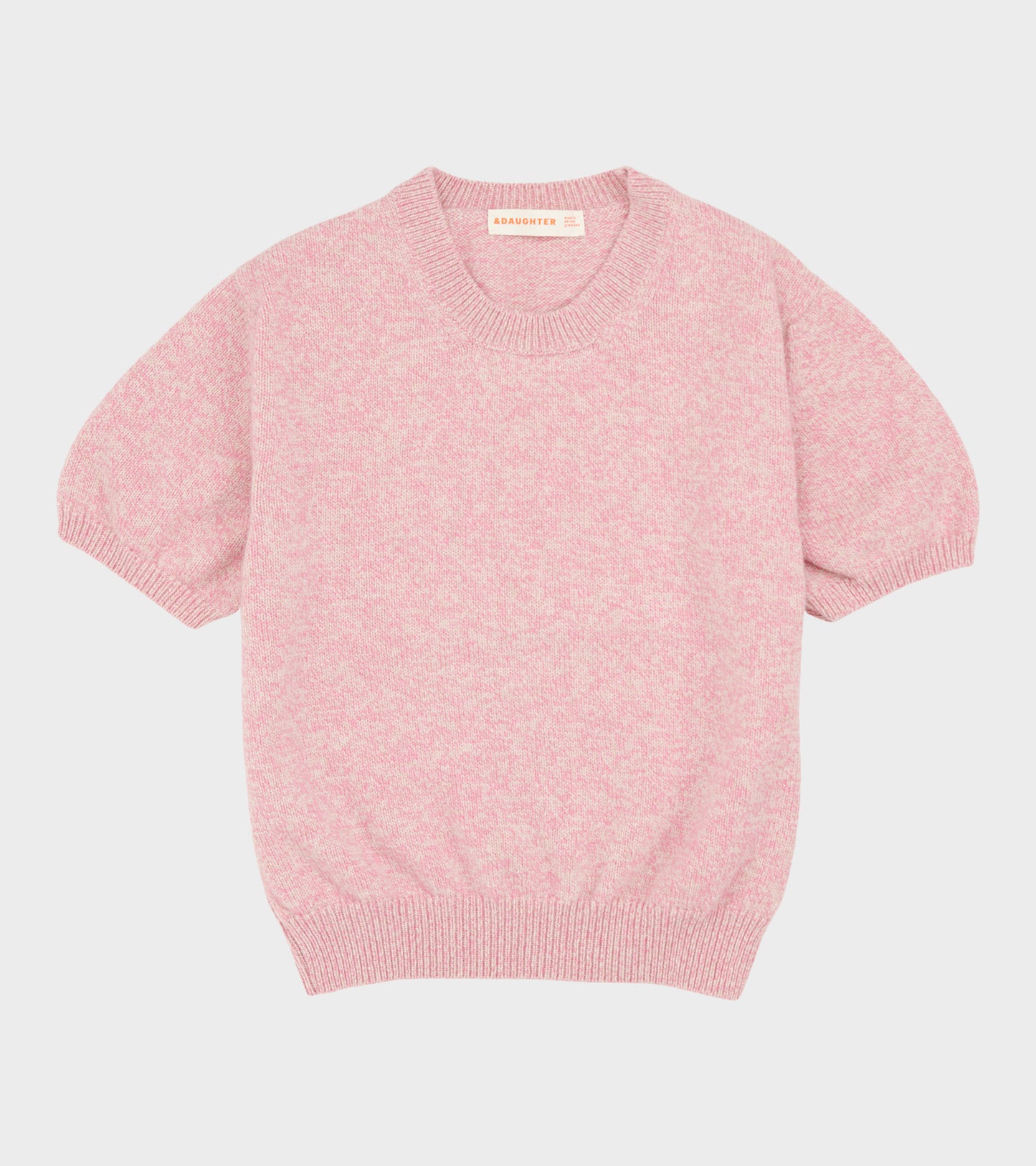 Wicklow T-shirt Pink/Nymph/Oatmeal