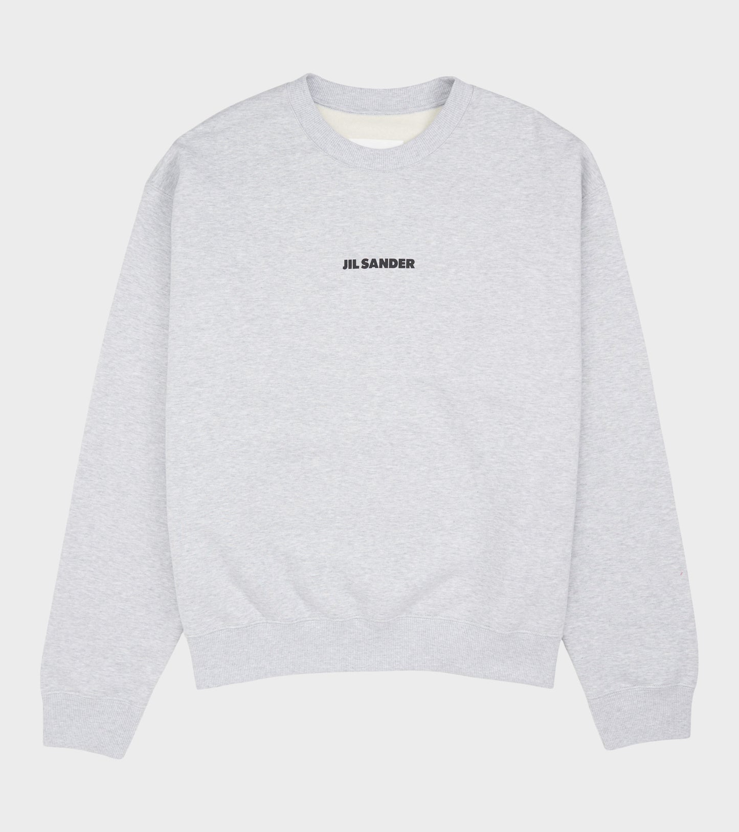 Light Soft Brushed Cotton Terry Sweatshirt Slate Grey