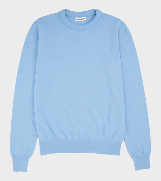 Lightweight Wool Jumper Blue Haze