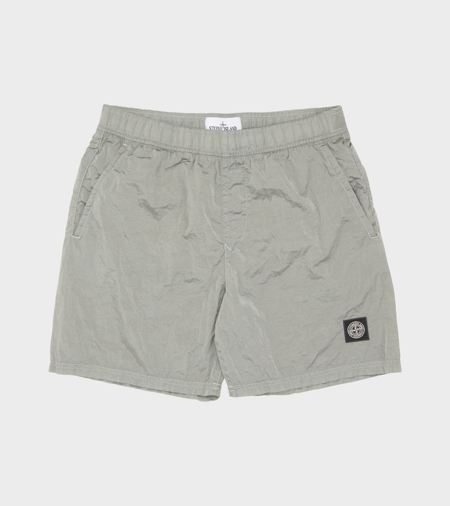Econyl Nylon Swim Shorts Grey