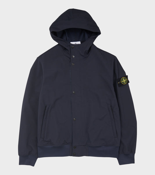 Light Soft Shell-R e.dye Technology Parka Jacket Navy