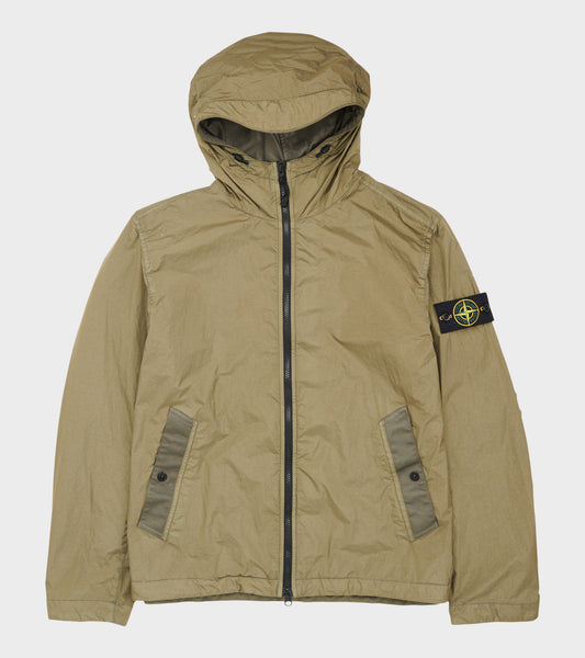 Garment Dyed Crinkle Reps NY Jacket Khaki Olive