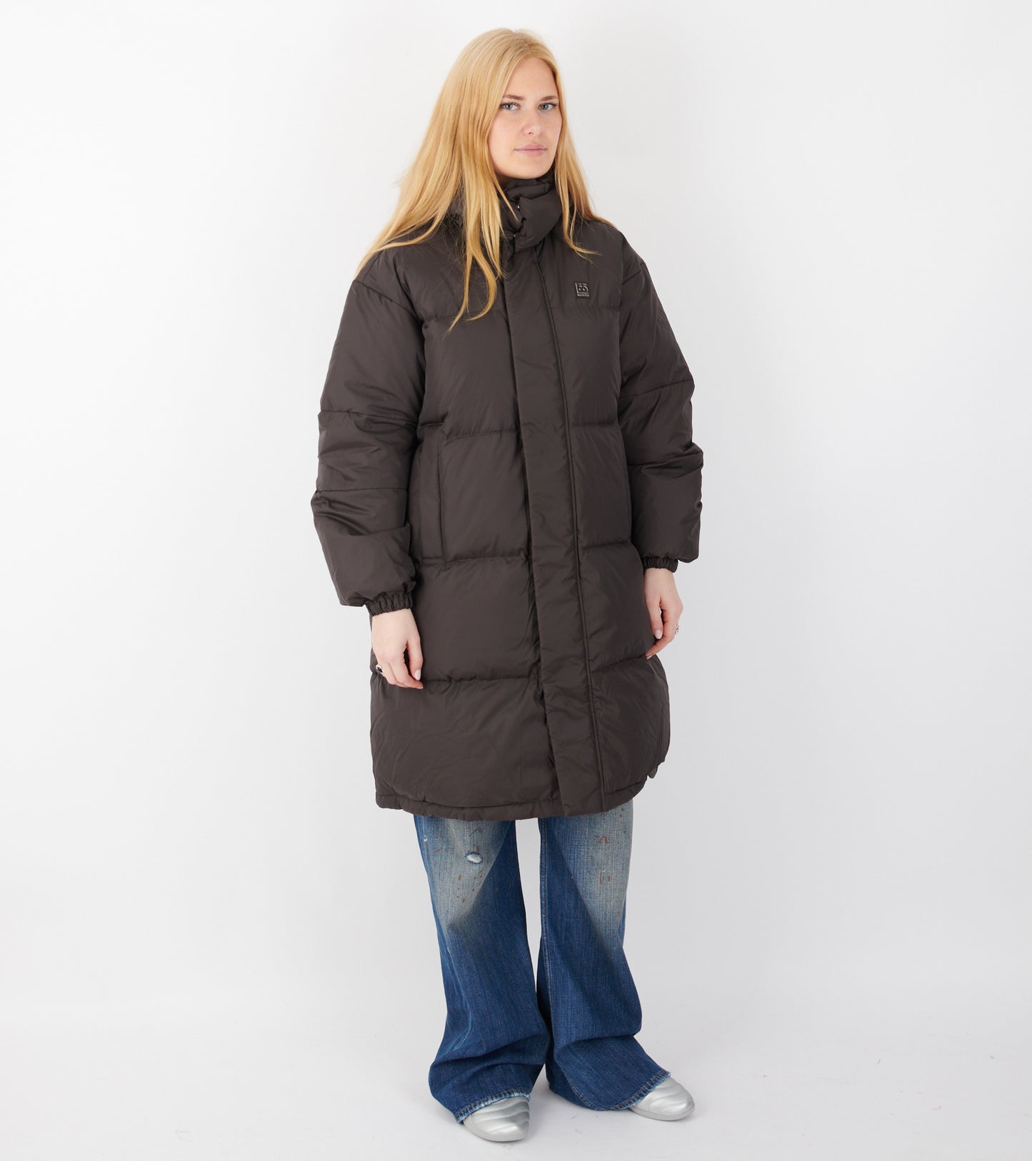 Dyngja Down Coat Licorice