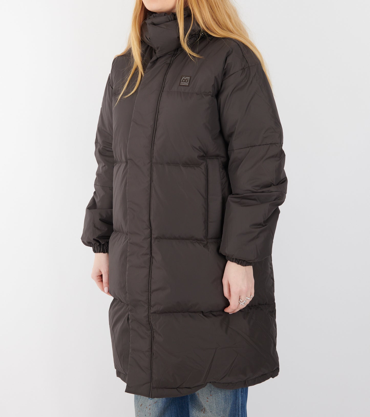 Dyngja Down Coat Licorice