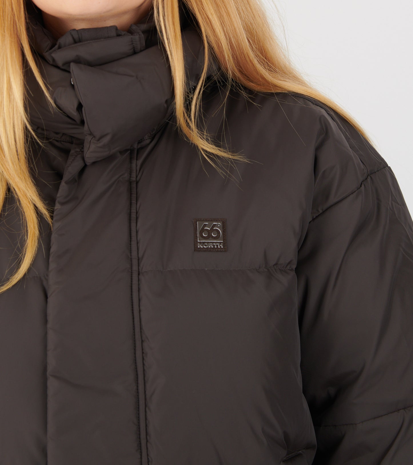 Dyngja Down Coat Licorice