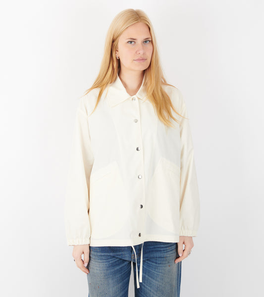 Dry Touch Cotton Poplin Logo Jacket Piuma