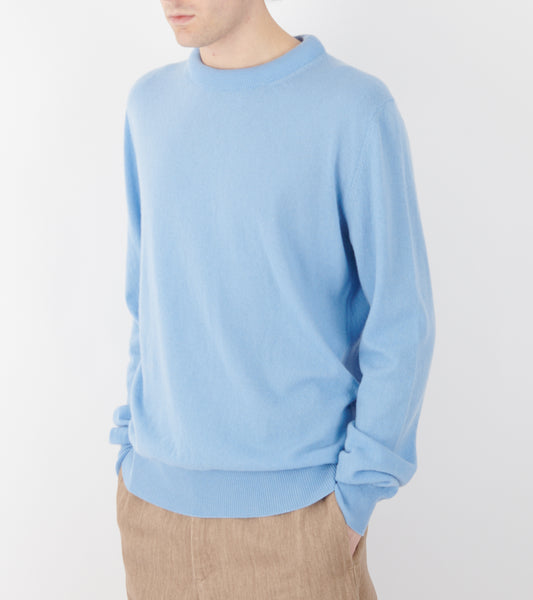 Lightweight Wool Jumper Blue Haze