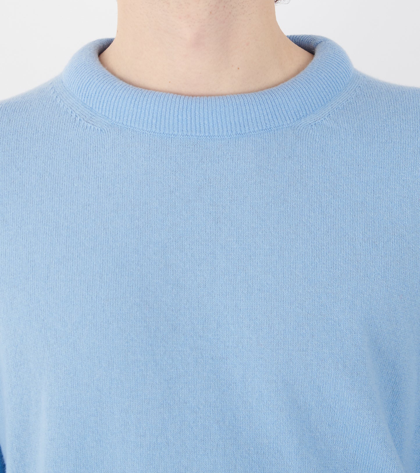 Lightweight Wool Jumper Blue Haze