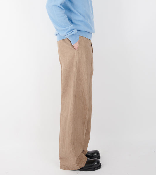 Lightweight Denim Trousers Barley