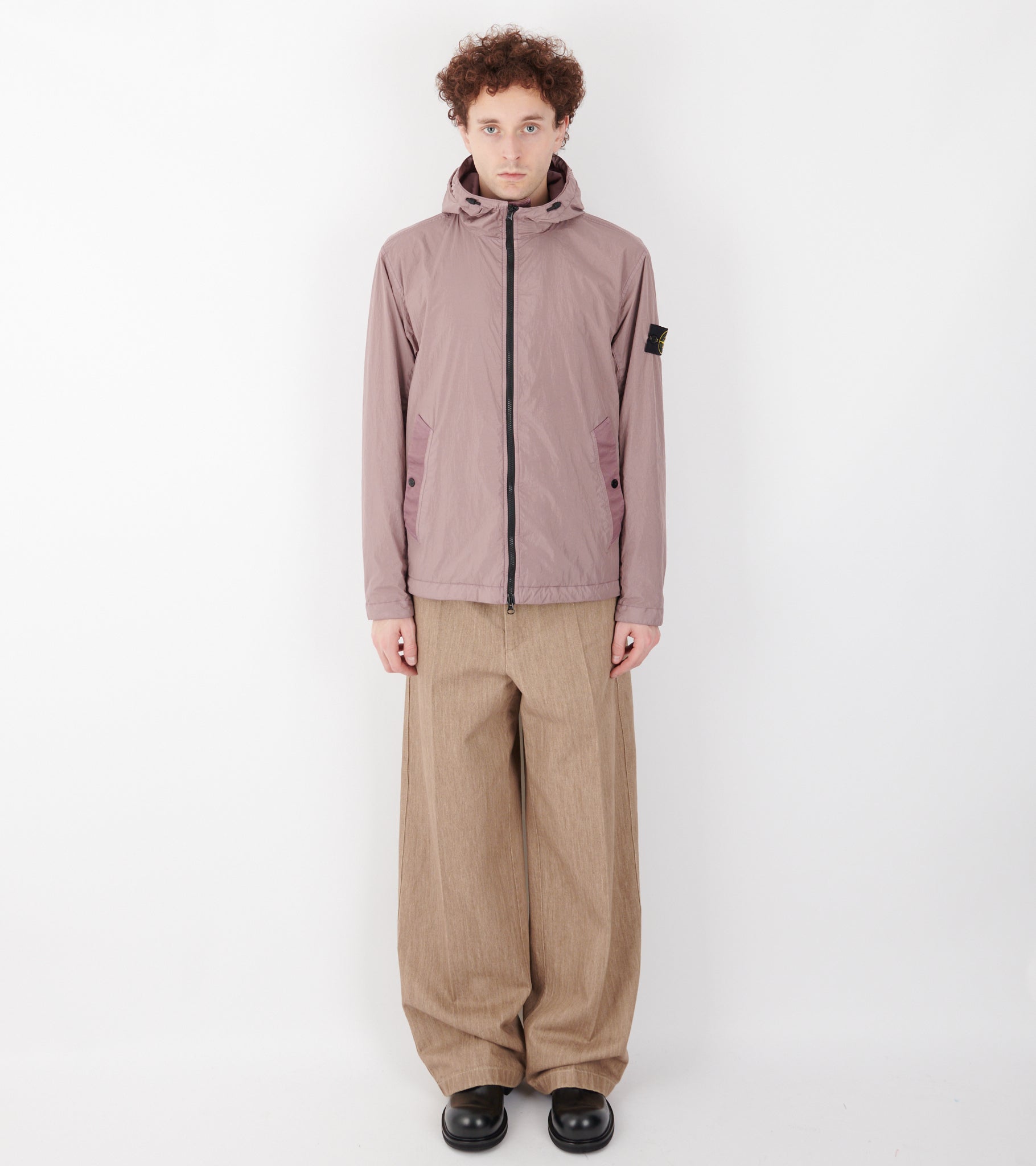 Garment Dyed Crinkle Reps NY Jacket Dusty Rose – Dr. Adams