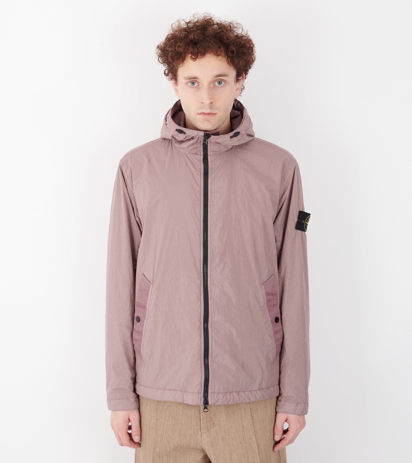 Garment Dyed Crinkle Reps NY Jacket Dusty Rose