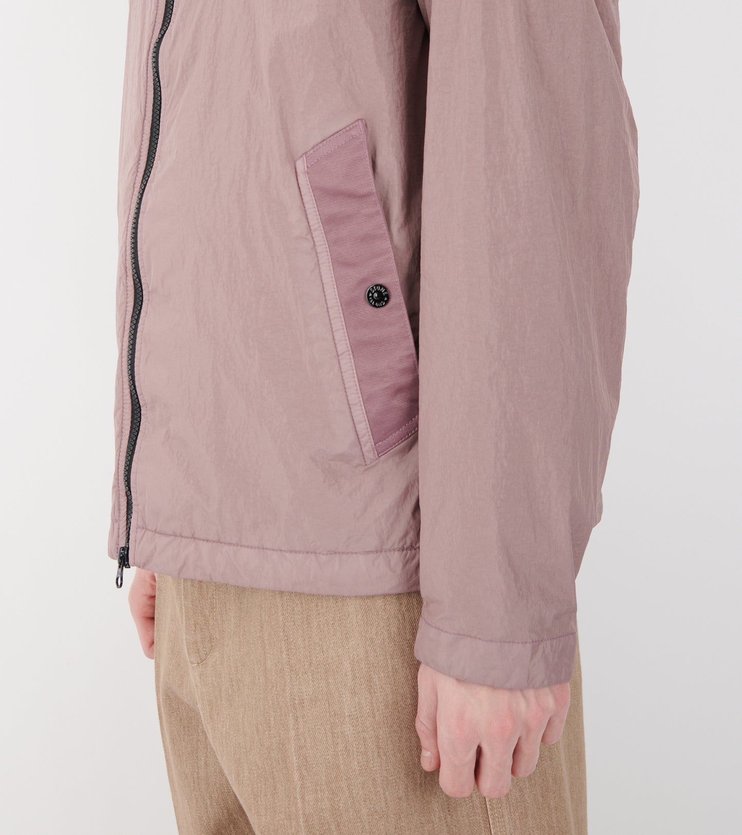 Garment Dyed Crinkle Reps NY Jacket Dusty Rose