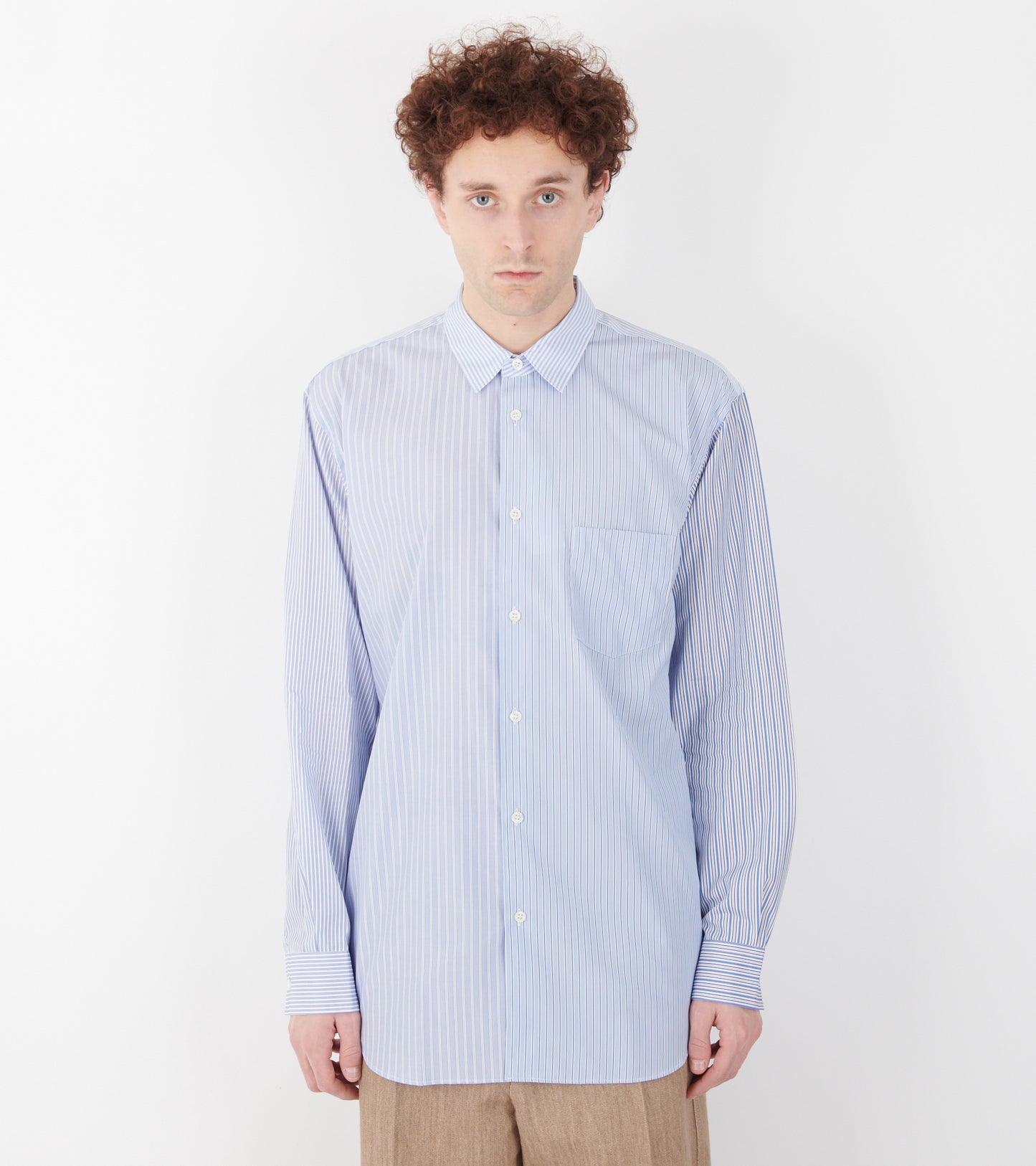 Striped Shirt Mix Blue/White