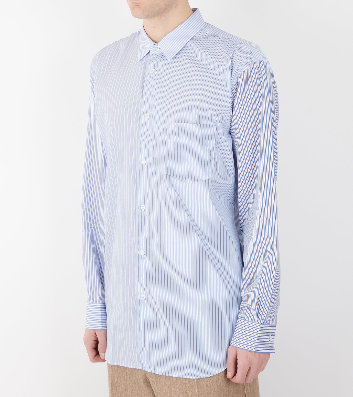 Striped Shirt Mix Blue/White