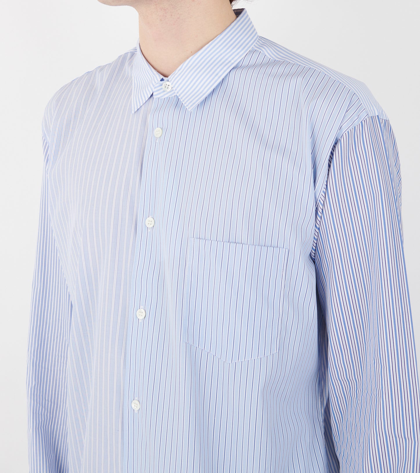 Striped Shirt Mix Blue/White