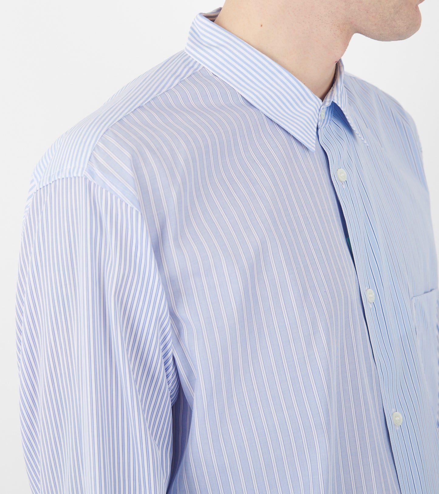 Striped Shirt Mix Blue/White
