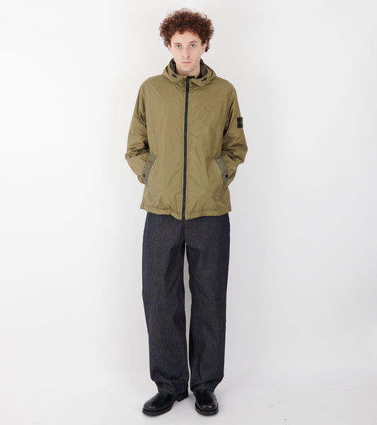 Garment Dyed Crinkle Reps NY Jacket Khaki Olive