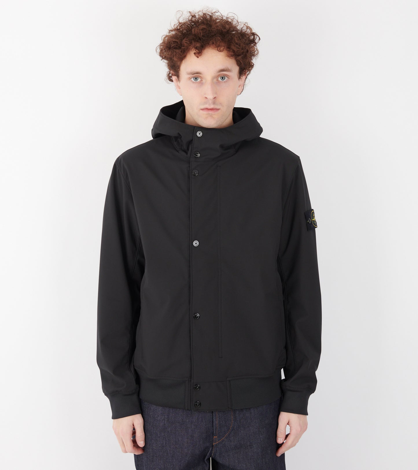 Light Soft Shell-R e.dye Technology Parka Jacket Black