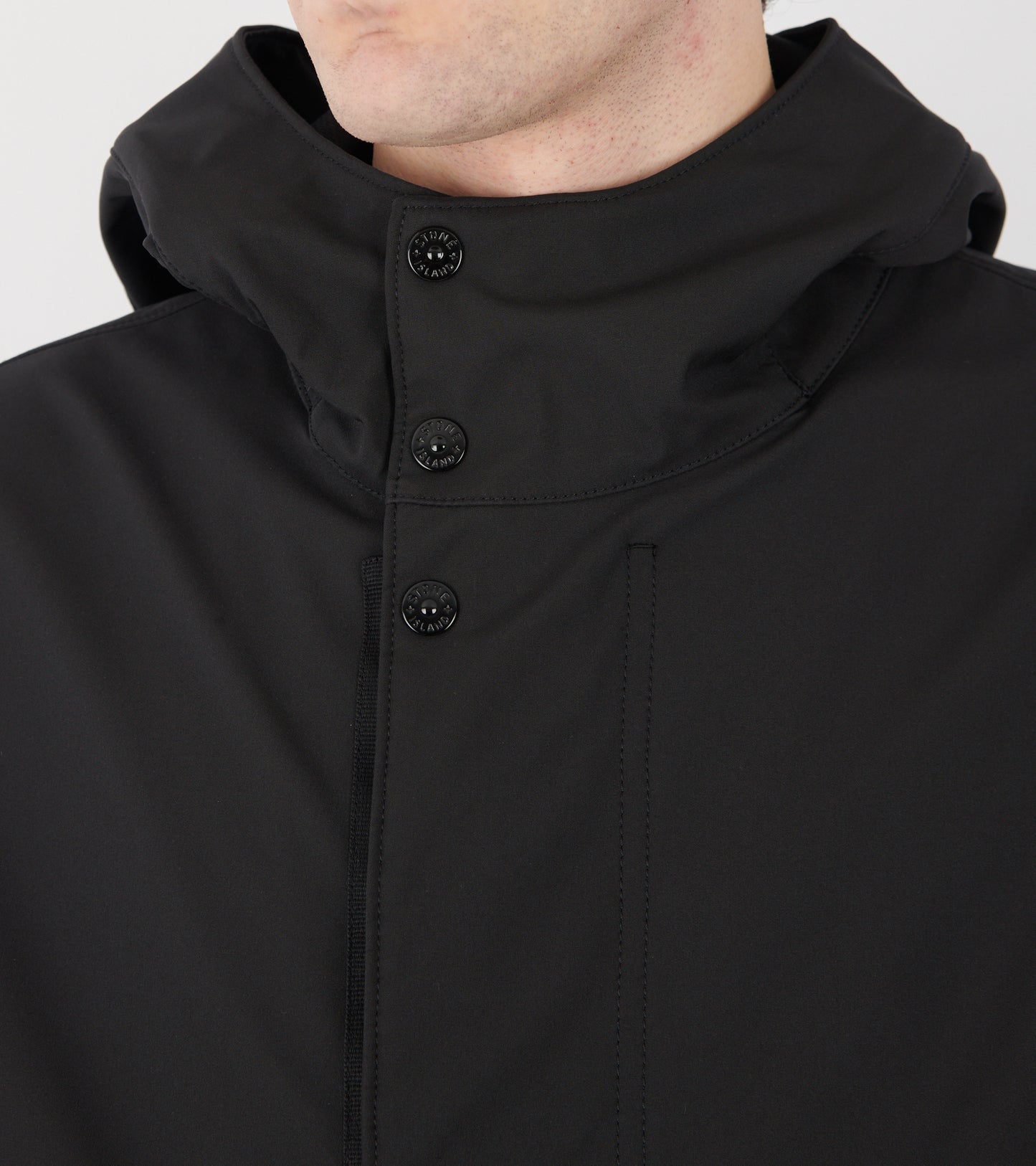 Light Soft Shell-R e.dye Technology Parka Jacket Black