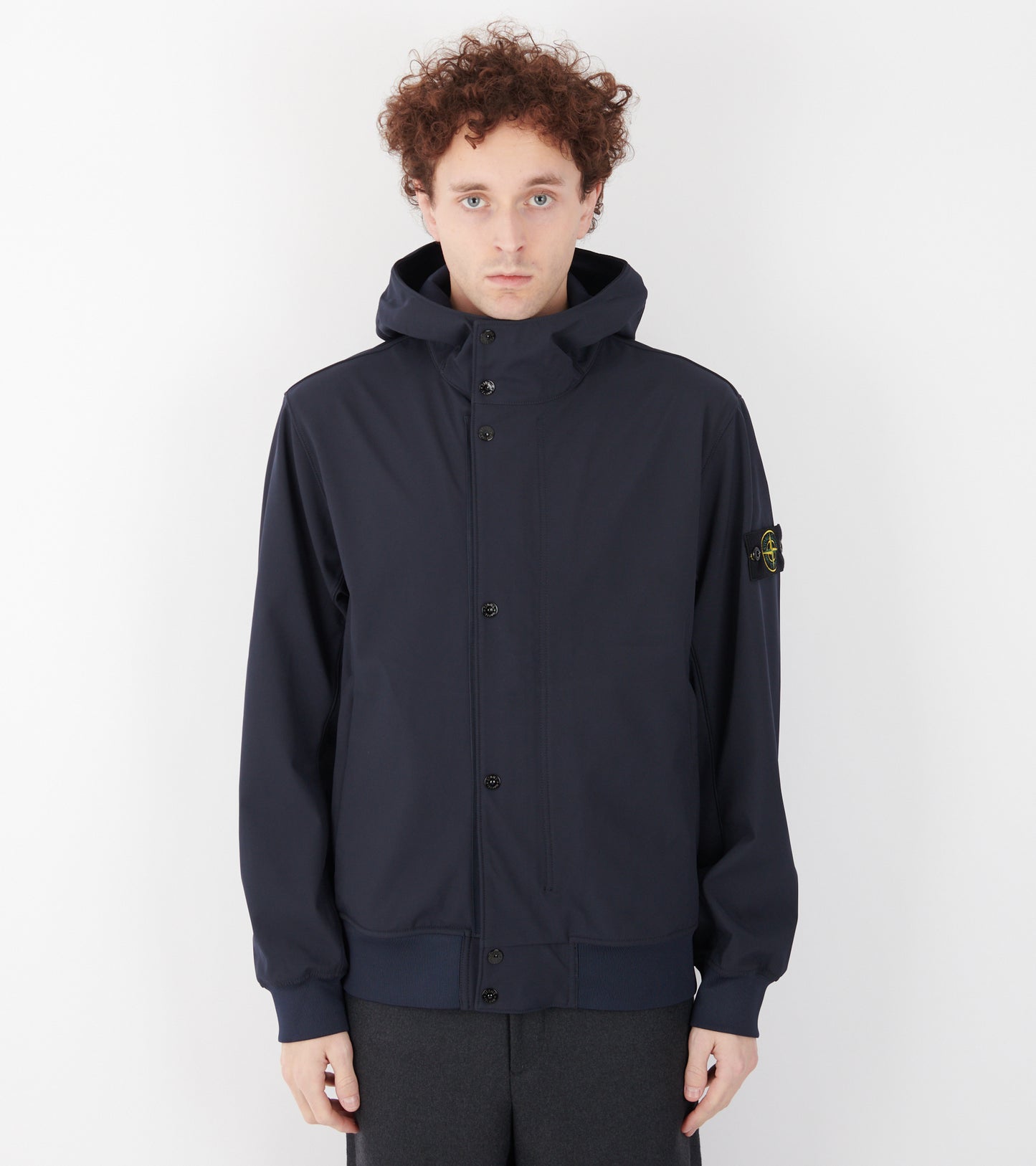 Light Soft Shell-R e.dye Technology Parka Jacket Navy