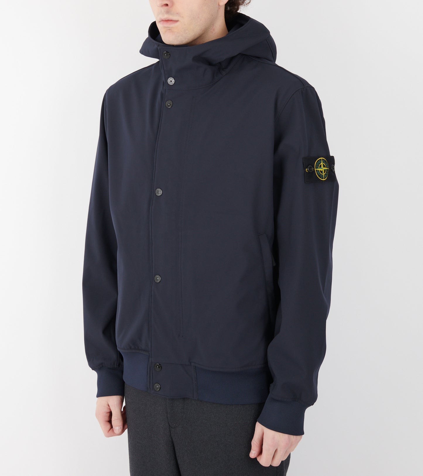 Light Soft Shell-R e.dye Technology Parka Jacket Navy