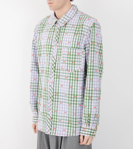 New Blou Shirt Checks Fillé