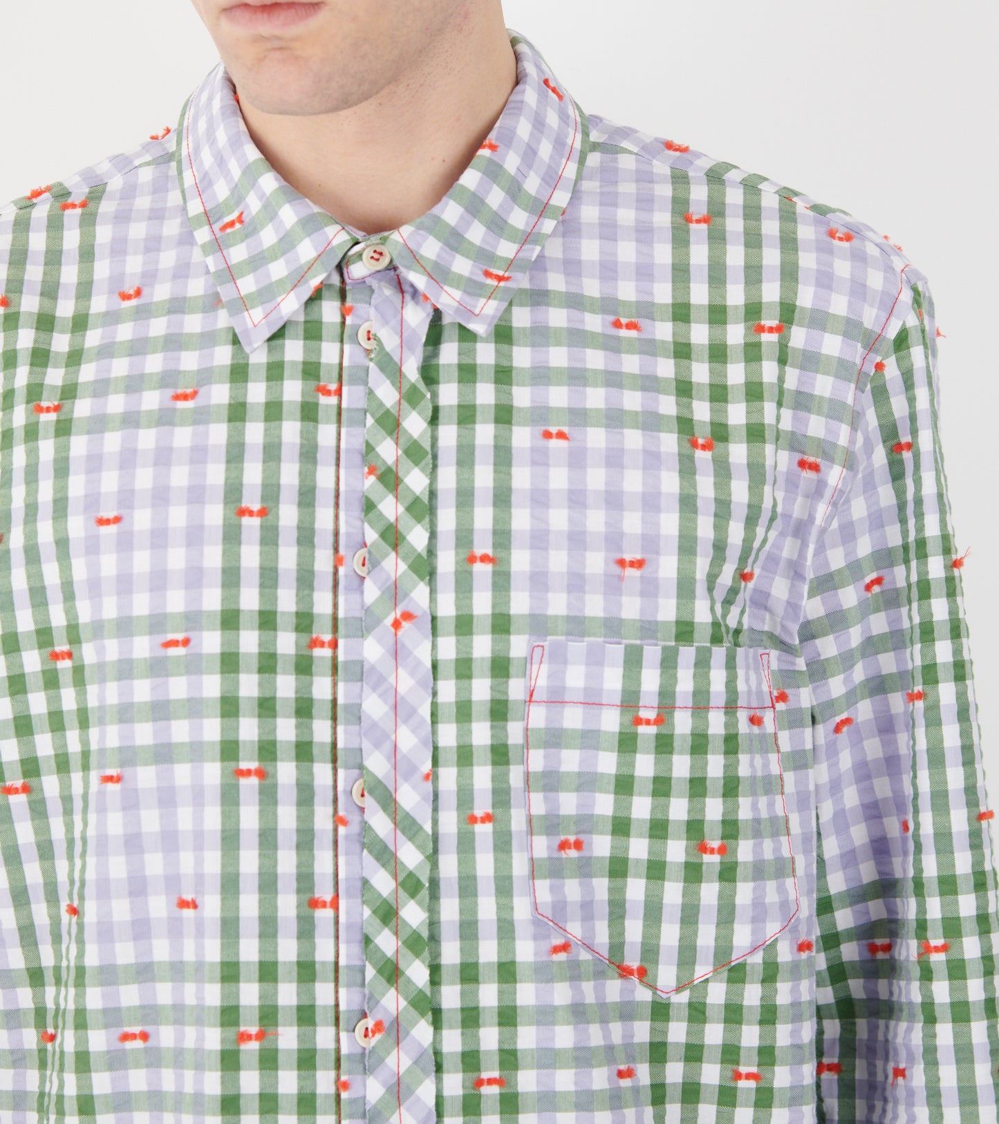 New Blou Shirt Checks Fillé