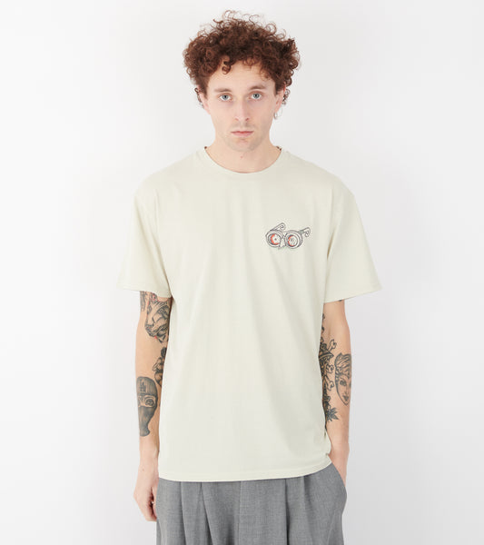 Eyeballin T-shirt Bone White