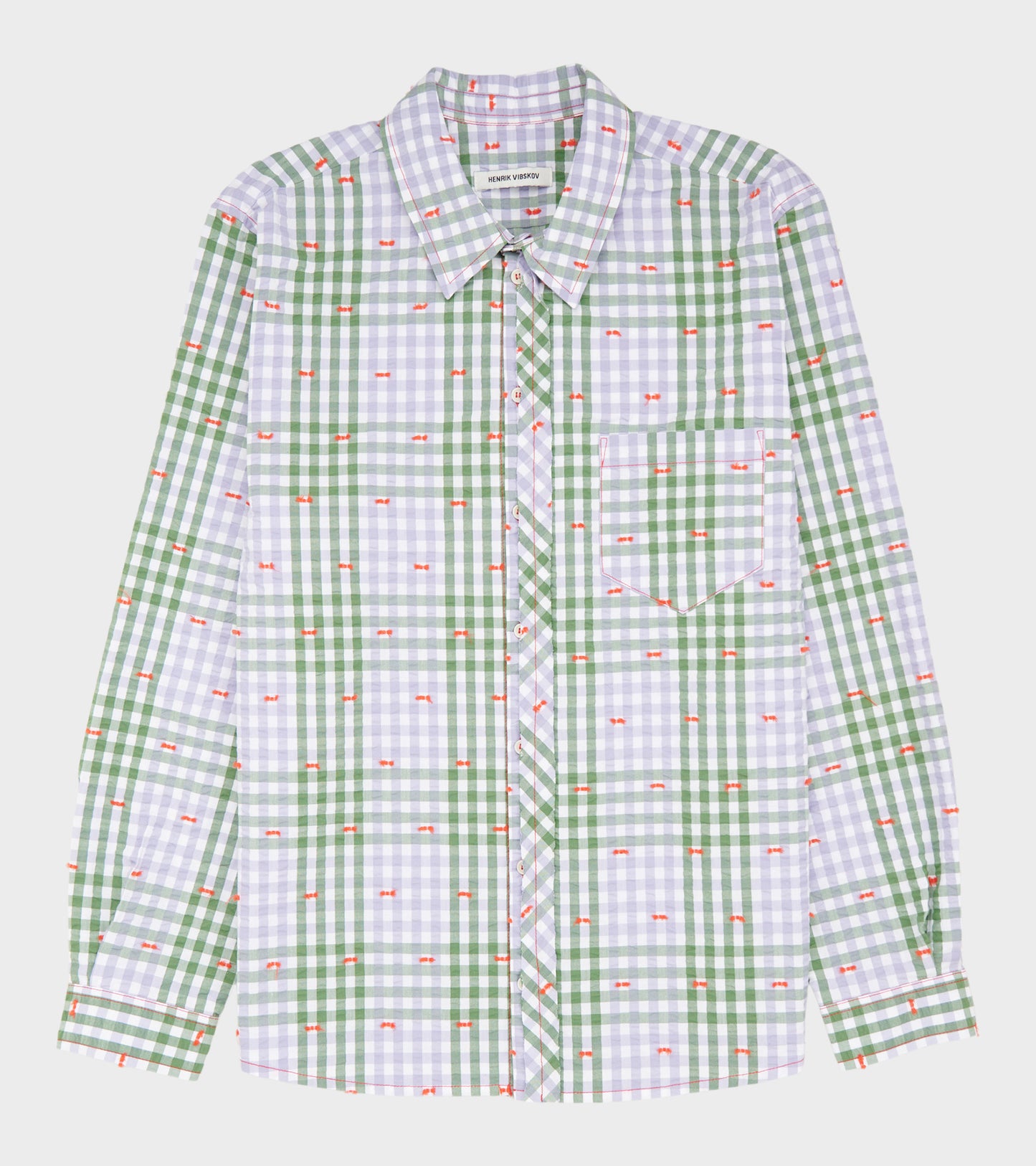 New Blou Shirt Checks Fillé