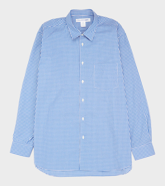 Check Shirt Cobalt Blue/White