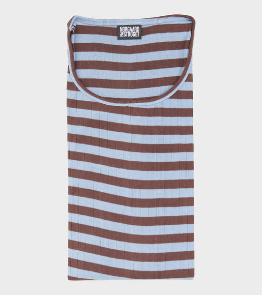 101 Rib Broadway Brown/Light Blue