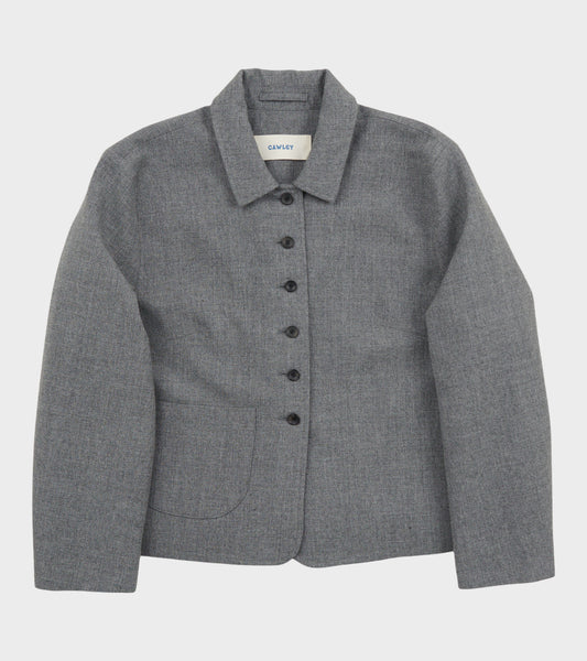 British Wool Lillie Jacket Light Grey