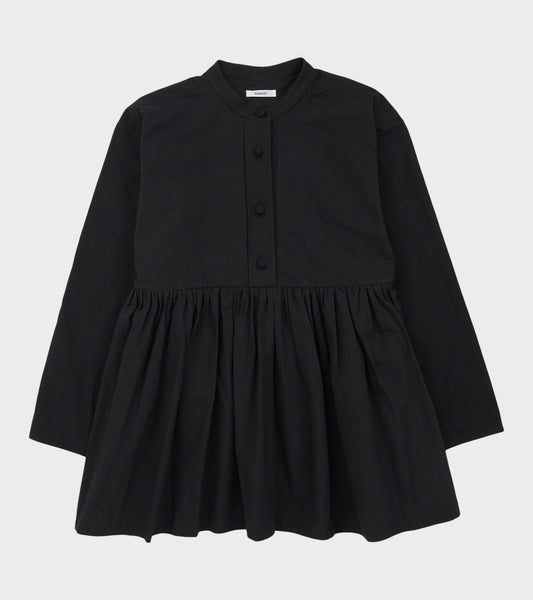 Japanese Cotton Penny Top Black