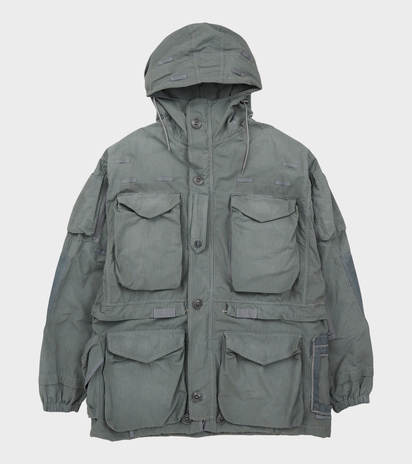 Ripstop Pocket Coat Dusty Green