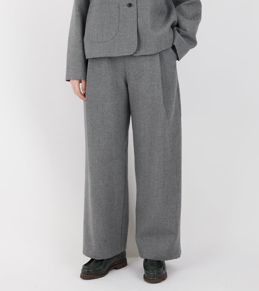 British Wool Georgia Trouser Light Grey