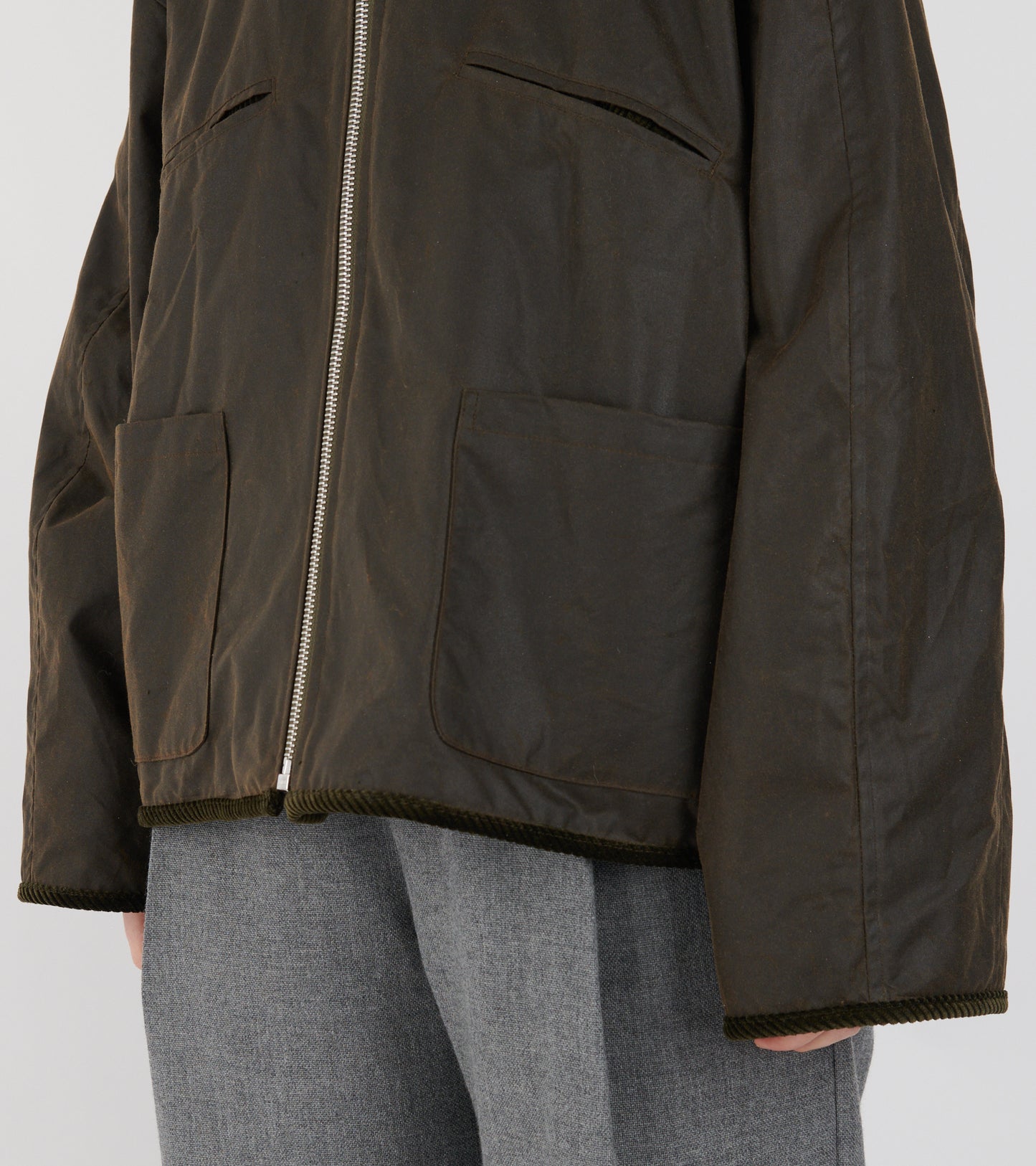 British Oilskin Flying Jacket Olive