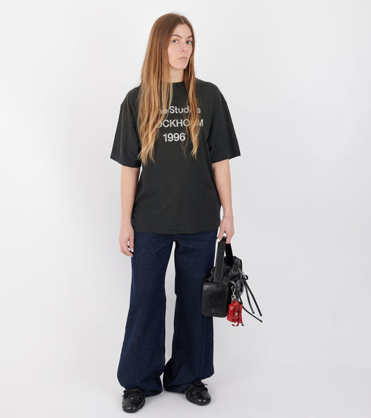 Logo T-shirt Faded Black