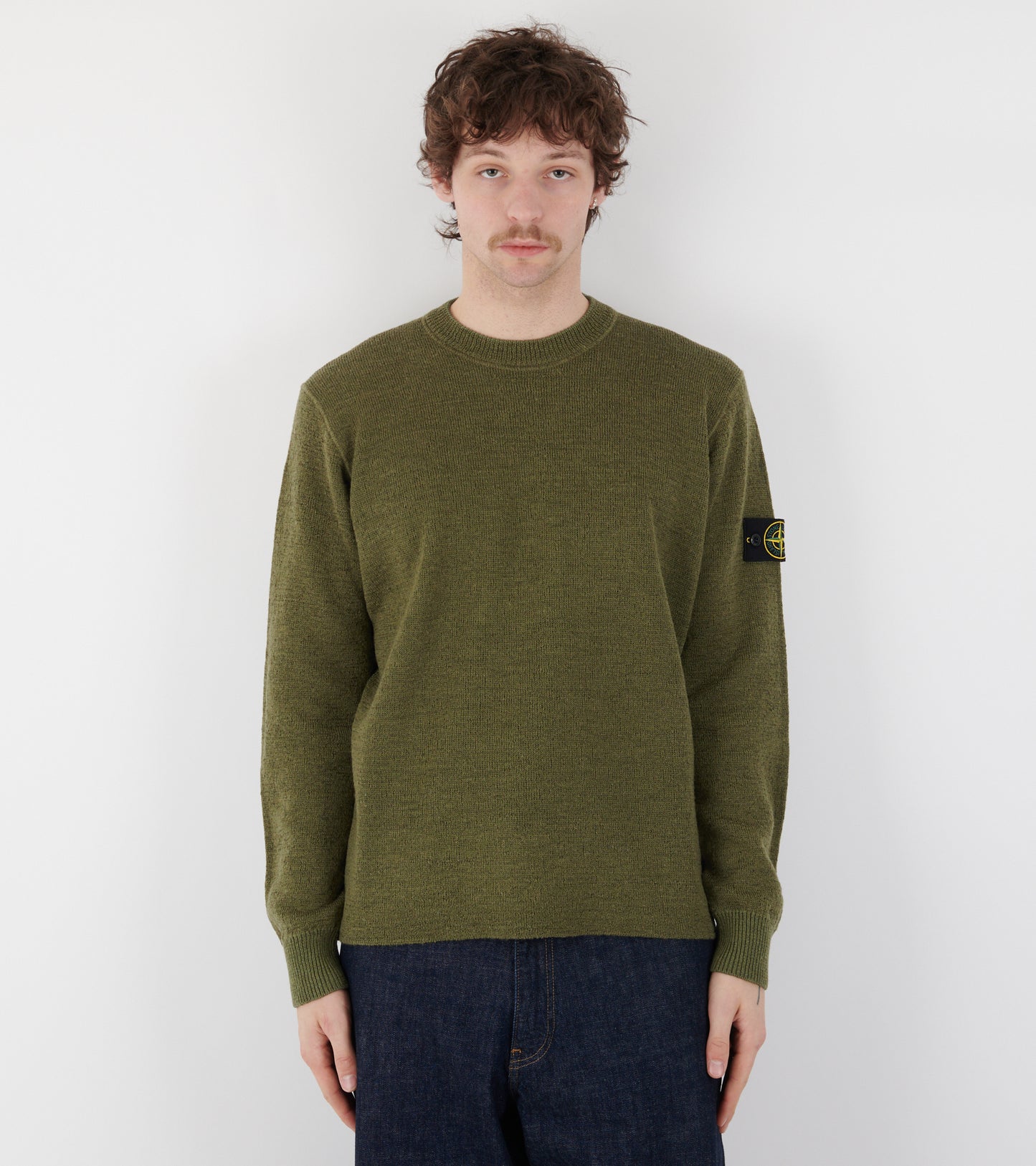 Wool Mix Knit Olive
