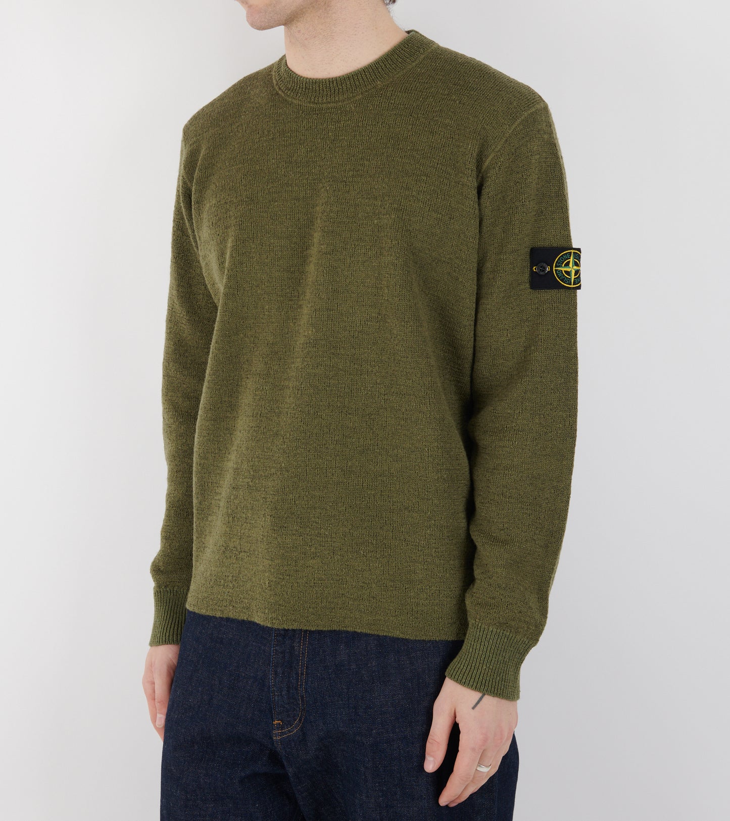Wool Mix Knit Olive