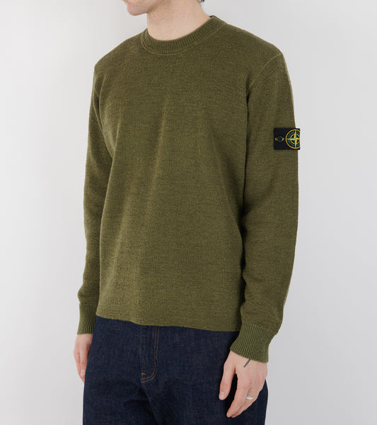 Wool Mix Knit Olive