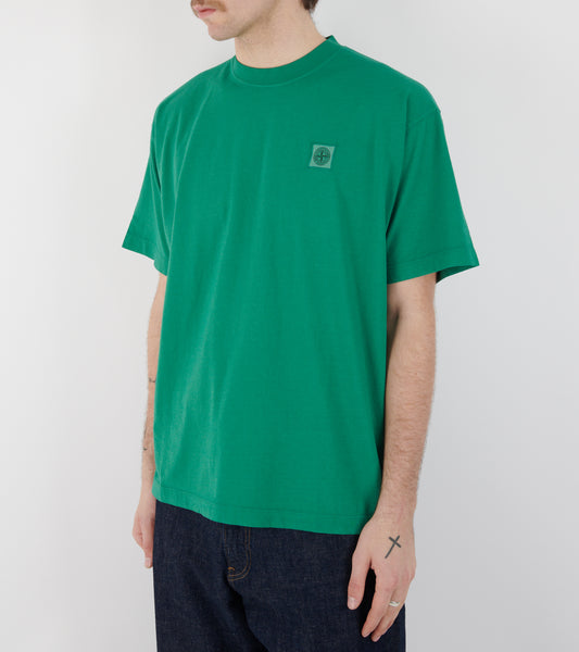 Boxy Logo T-shirt Green